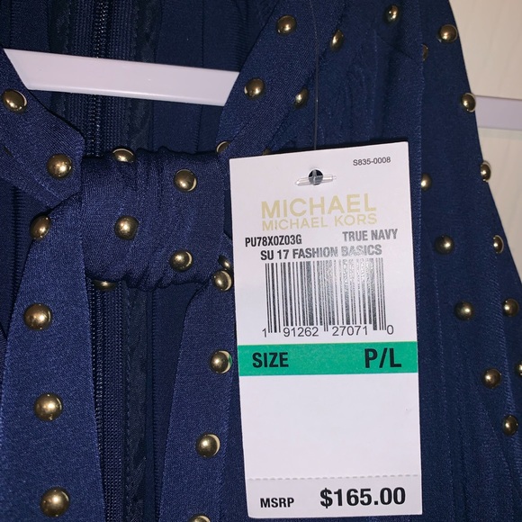 Michael Kors Romper size P/Large NAVY - Picture 7 of 8